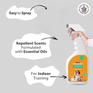 Pet Repellent Spray for Cats and Dogs - Pee Repellent Spray