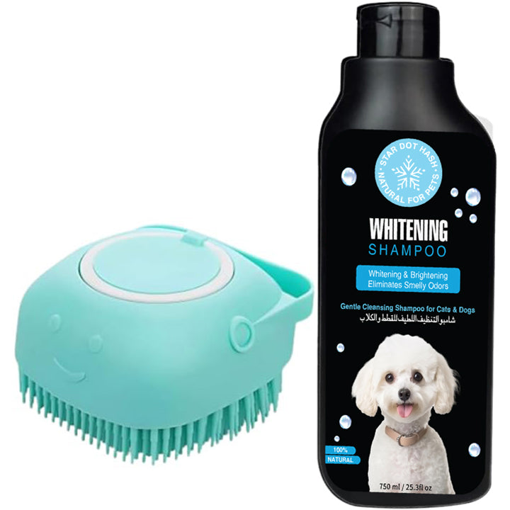 Deep Cleaning & Whitening Purpose - Shampoo + Brush