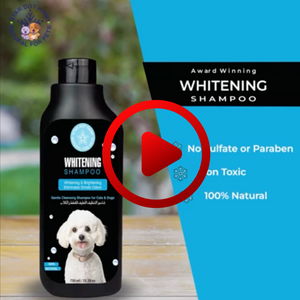 Whitening Dog Shampoo 120ML - Deep Cleaning & Conditioning